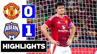 Manchester United vs Asean All Stars (0-1) All Goals | Extended Highlights | Friendly Match