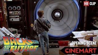 BACK TO THE FUTURE (1985) | Opening Scene | Marty plays with giant amplifier