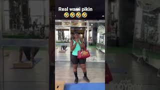 Real warri pikin at the Gym