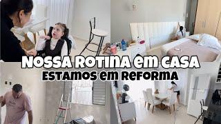 Nossa nova rotina com a Soso em casa| Estamos em reforma|  Looks Lovito ️