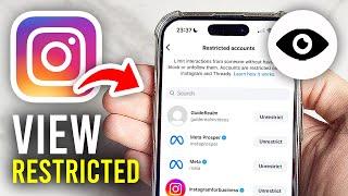 How To See Restricted Accounts On Instagram - Full Guide