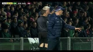 THUNDERING DISGRACE - CONOR COONEY HIT ENDS MIKE CASEY'S MATCH LIMERICK V GALWAY 2025 HURLING LEAGUE