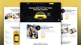  Build a Responsive Car Rental Website Using HTML CSS & JavaScript | Step-by-Step Guide