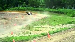 Baja SAE Laval - Manoeuverability winning run Rochester 2010