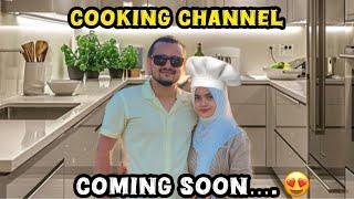 Boss k cooking channel k liye kitchen readyab banengy mazy k khaany️