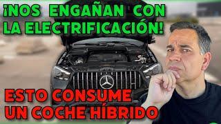 ¡NOS ENGAÑAN con la ELECTRIFICACIÓN! Este es el CONSUMO REAL de un COCHE HÍBRIDO MOTORK