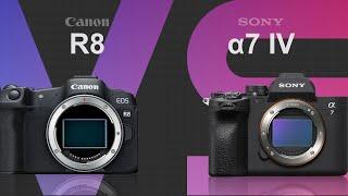 Canon EOS R8 vs Sony alpha a7 IV