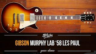 This LES PAUL is a BEAST!! Gibson CS Murphy Lab '58 Les Paul. They just keep delivering!