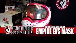 Empire EVS Paintball Mask Unboxing, Review & Comparison Lone Wolf Paintball