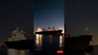 A Silent Journey Across Calm Waters #cargoship #ship #marineservices