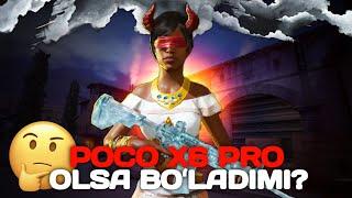 POCO X6 PRO PUBG UCHUN 2024-YIL OLSA BO'LADIMI? | OK OZODBEK