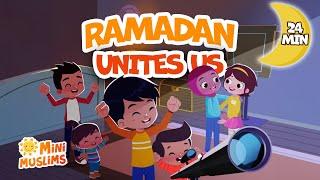 Ramadan Songs for Kids  24 min Compilation ️ MiniMuslims