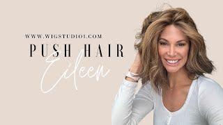 PUSH HAIR | EILEEN wig review | NOISETTE | NEW HUMAN HAIR wig from WIG STUDIO 1