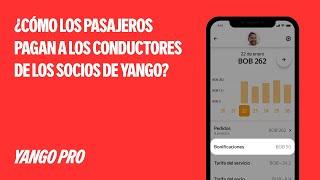 ¿Cómo los pasajeros pagan a los conductores de los socios de Yango?