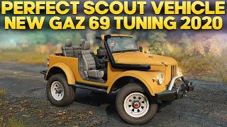 New GAZ 69 Tuning 2020 Vehicle in SnowRunner Perfect Scout Overview and Gameplay