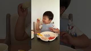 【食事】HARU/もくもく食事 手作り白パンとお出かけ　(8.11）【2years 4 month old】