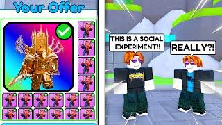 ULTIMATE UNITS FOR FREE!!EXPERIMENT TRADES! | Roblox Toilet Tower Defense