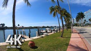 COLLINS AVE MAY 2020 MIAMI BEACH USA WALKING TOUR 4K ULTRA HD 60FPS AΩ