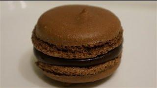 MACARON AU CHOCOLAT FACILE  (CUISINERAPIDE)