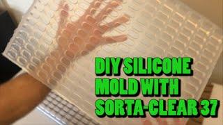 Pouring Custom Silicone Candy Molds Using SORTA-Clear 37 - Full Tutorial