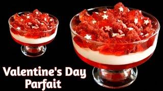 Valentine's Day Parfait | No Cook Dessert for Two | Quick Dessert Recipe