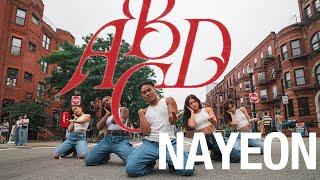 [KPOP IN PUBLIC - ONE TAKE] NAYEON - 'ABCD' | Full Dance Cover by HUSH BOSTON