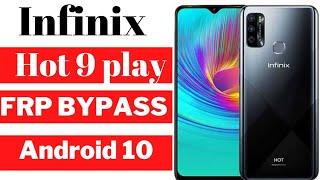 Infinix Hot 9 Play Frp Bypass without pc