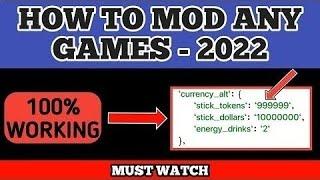 How to mod any games - 2022