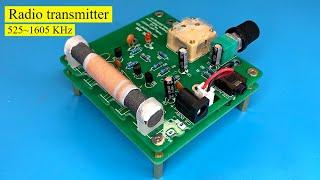 how to make a radio transmitter , Build A Long Range AM Transmitter