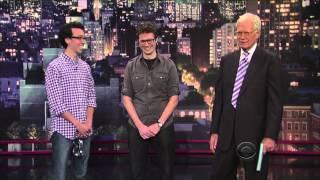 Mark & Jonathan on the Late Show with David Letterman