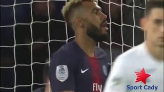 Goal-saving clearance from  PSG Choupo Moting against his own team !