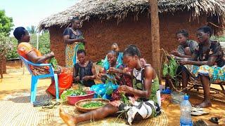 Daily life in the Village/Cooking local African food  for Sunday#africanfood #villagelife