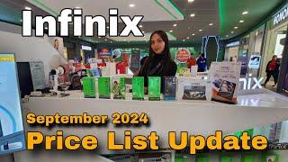 Infinix Price List Update September 2024 | Infinix XPad | Infinix Note 40 Series | Hot 40 Series