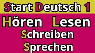 Start Deutsch 1 Hören, Lesen, Schreiben & Sprechen A1 2024