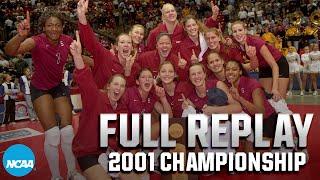 Stanford vs. Long Beach State: 2001 NCAA volleyball championship | FULL REPLAY