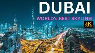 Dubai Skyline in 4K UHD: Stunning visual tour of world's best skyline! #dubai #travel #holiday