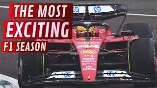 Which season is the MOST EXCITING in F1 history?