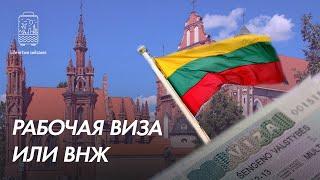 Рабочая Виза или ВНЖ: в чем разница. Работа в Литве.