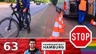 Radfahren in Hamburg (Teil 63) | Fahrrad Dashcam Hamburg