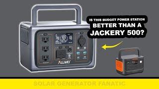 TOP PICK 2024 Affordable Solar Generators [ALLWEI 512wh]