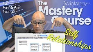 Lesson #11: Data Structure & Schema - Self Relationships - Scriptology Mastery Course FileMaker