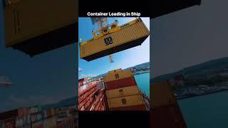 Container Loading in Ship, FOB Free on Board, Import Export logistics