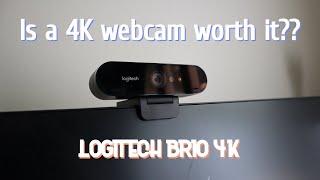 Is a 4K webcam worth it?? | Logitech Brio 4k | Review