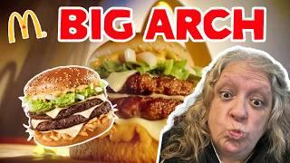 NEW! Trying McDonald's Big Arch!