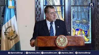 Gobierno de Bernardo Arévalo ofrece conferencia de prensa este domingo 17 de noviembre