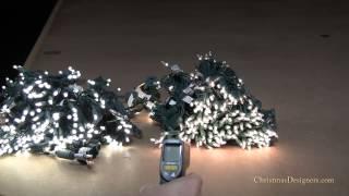 Comparing LED Christmas Lights to Incandescent Mini Lights - How Much Heat is Generated