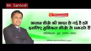 Motivation speaker's by Santosh Nair habits