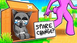 Grey Is HOMELESS in Minecraft!