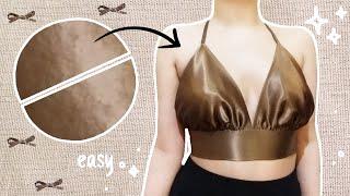 Wow  Very Easy Bra Sewing in All Sizes - No Pattern! Sewing Tips and Tricks.