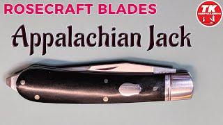 RoseCraft Blades Appalachian Jack RCT003 Pocket Knife